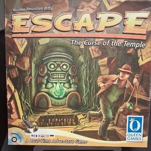 Adventure Board Game with Green and Brown Elements Complete